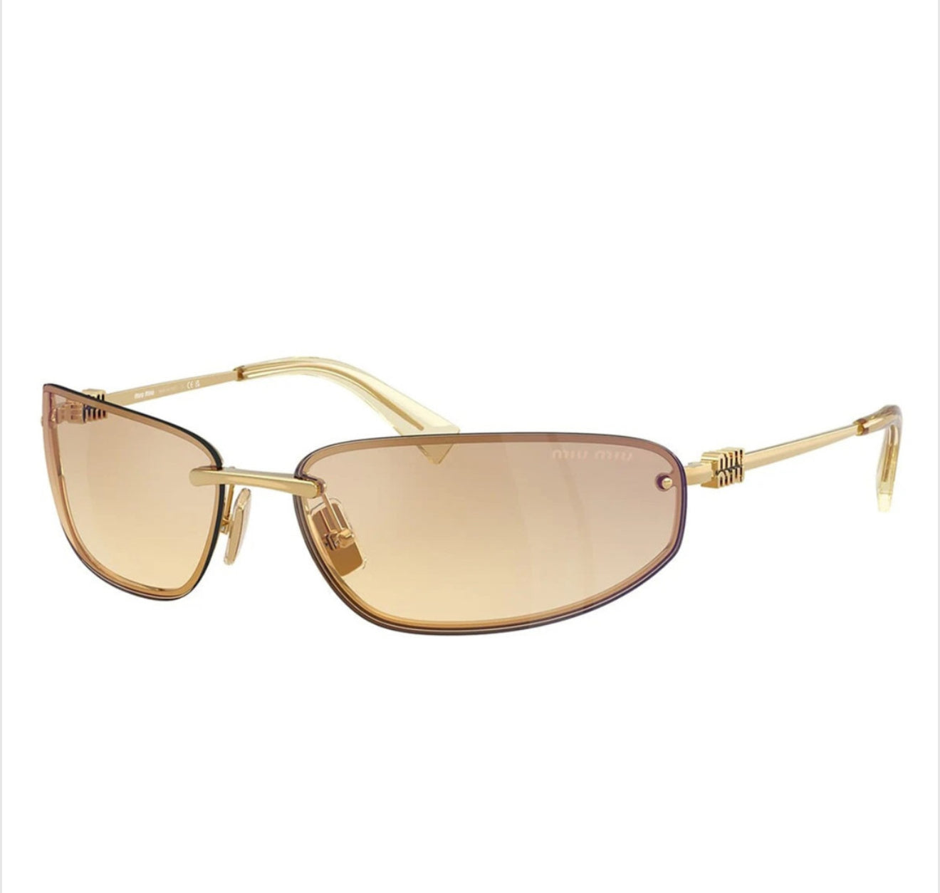 Miu Miu Yellow Faced