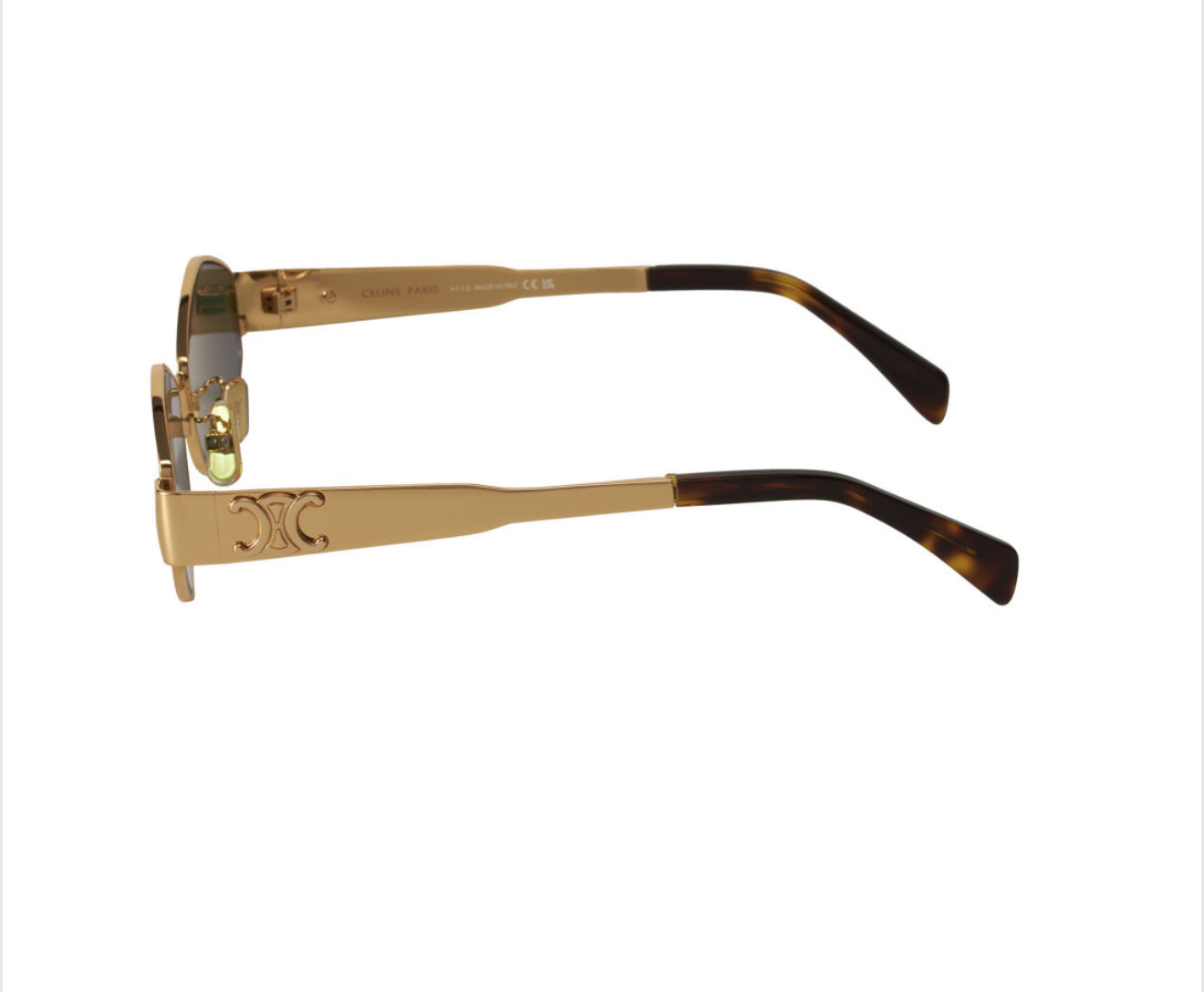 Celine Geometric negros con dorado