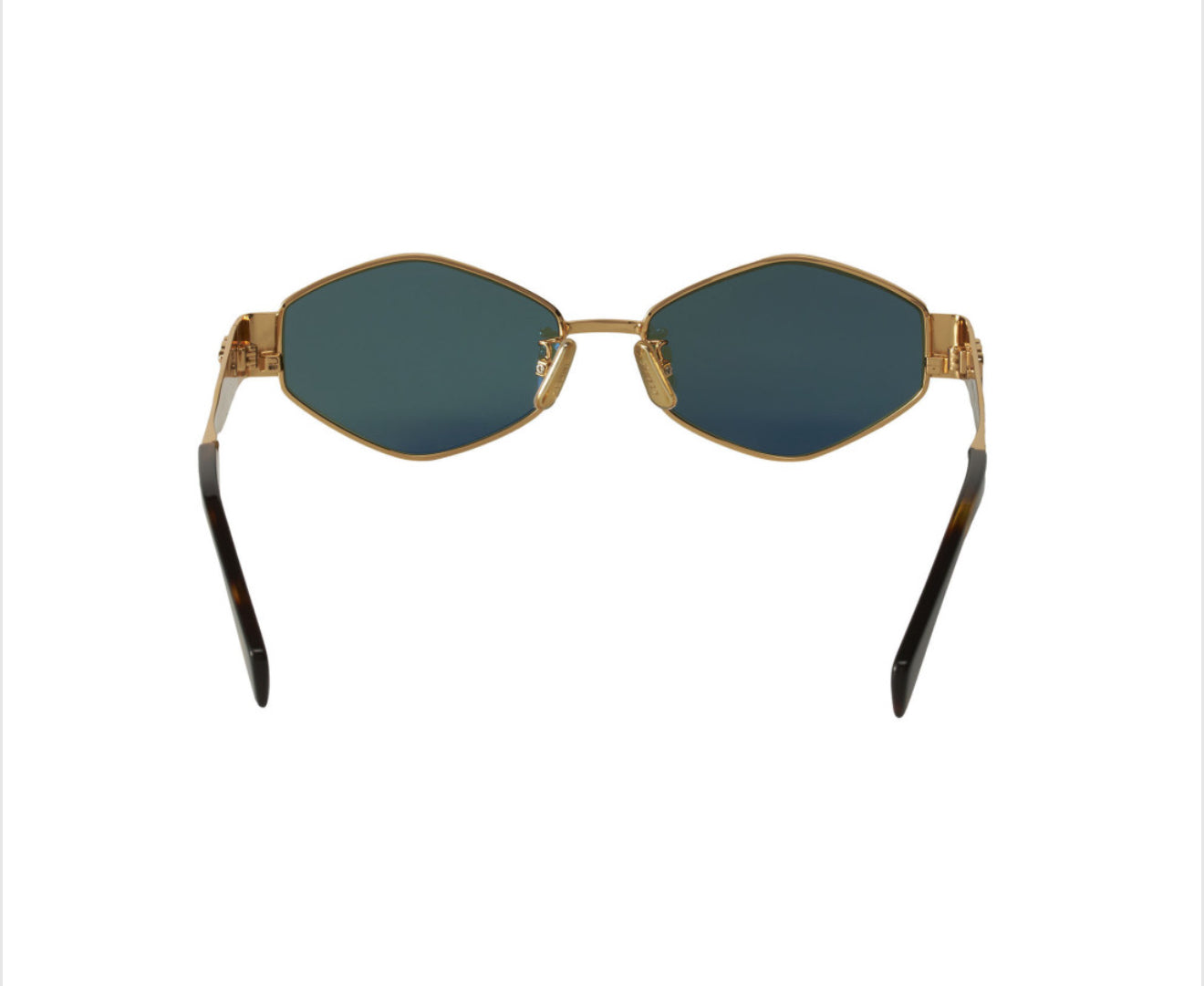 Celine Geometric negros con dorado