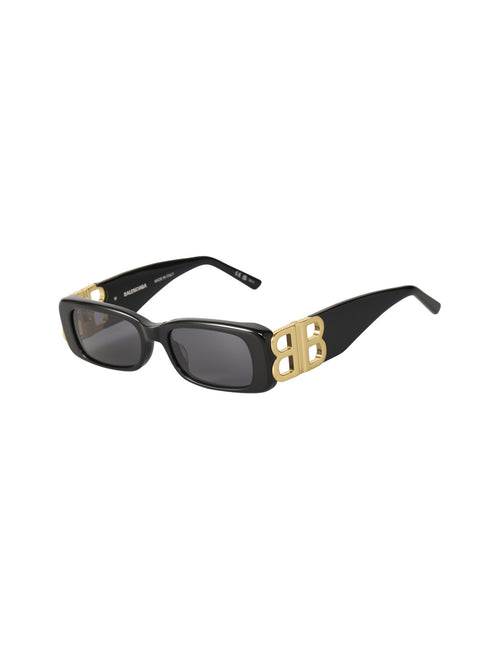 Balenciaga Dynasty Rectangle Black Gold