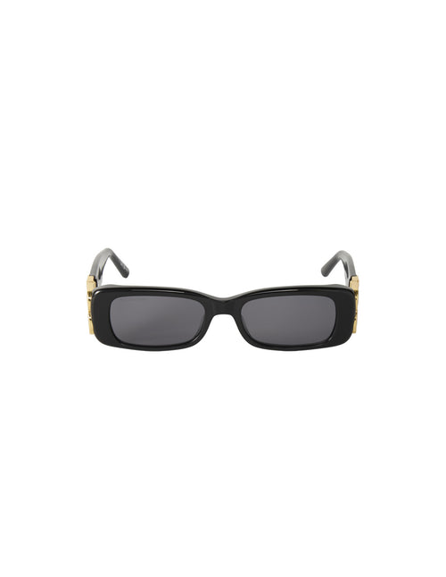 Balenciaga Dynasty Rectangle Black Gold