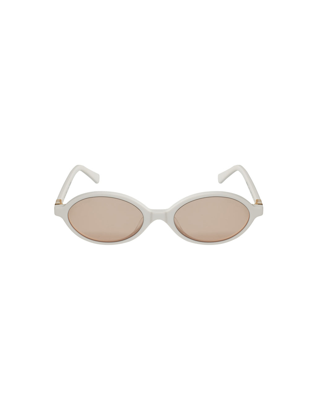 Miu Miu Oval Shape Pink White