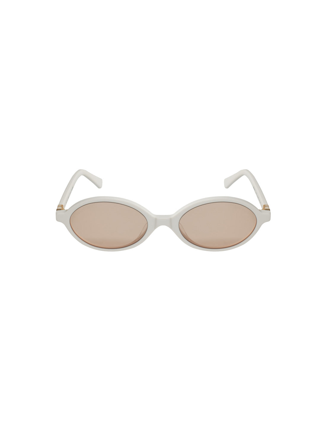 Miu Miu Oval Shape Pink White