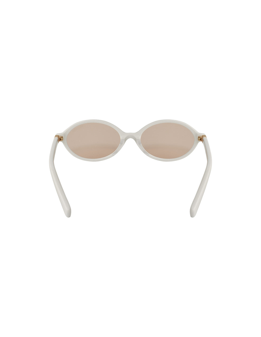 Miu Miu Oval Shape Pink White
