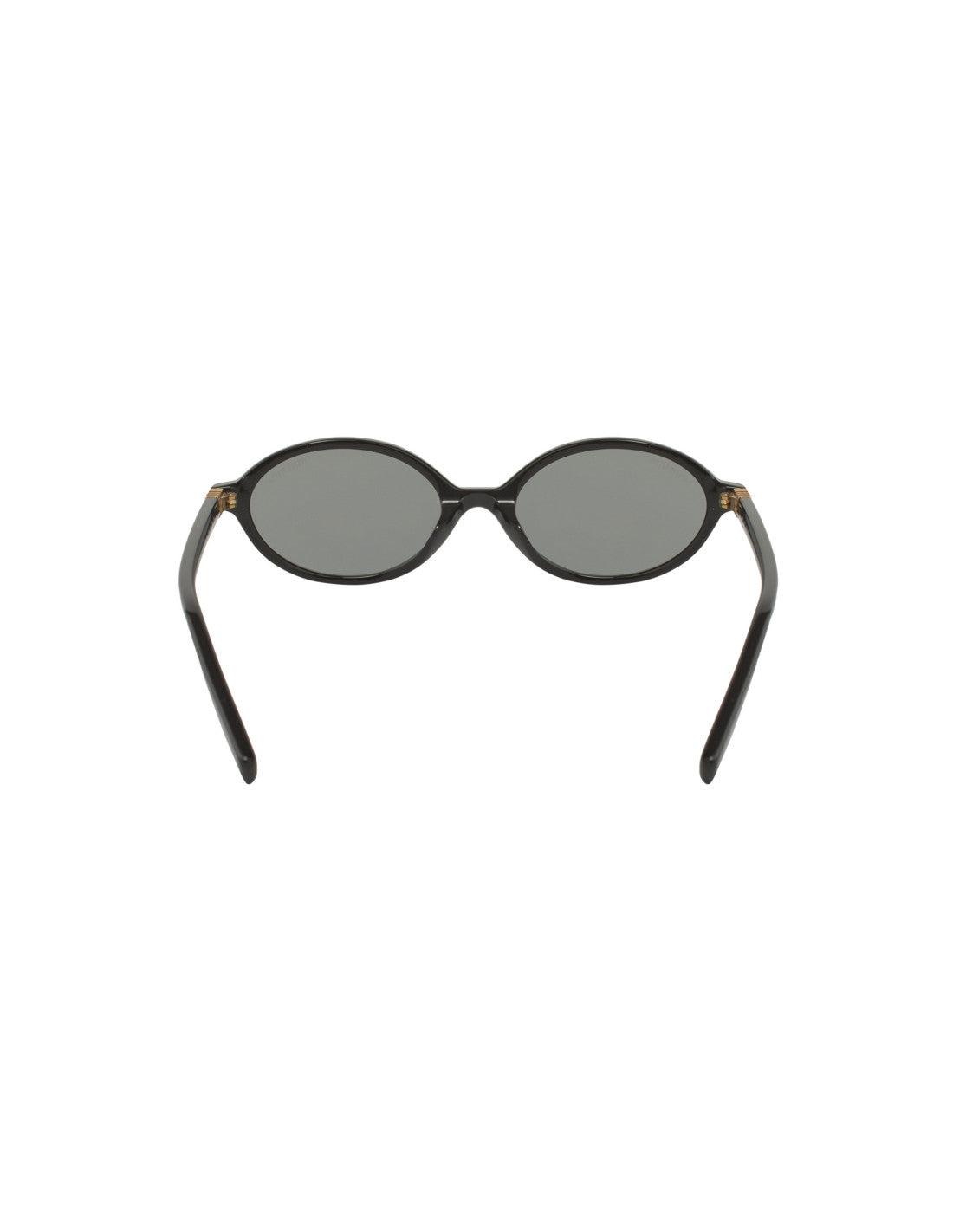 Miu Miu Oval Shape Black Gold