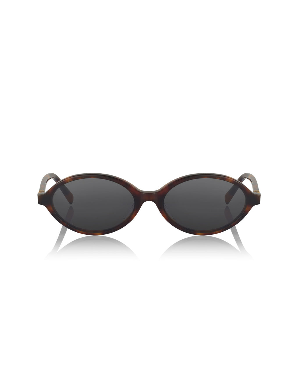 Miu Miu Oval Shape Black Carey