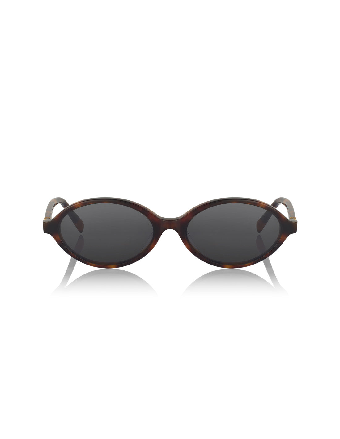 Miu Miu Oval Shape Black Carey