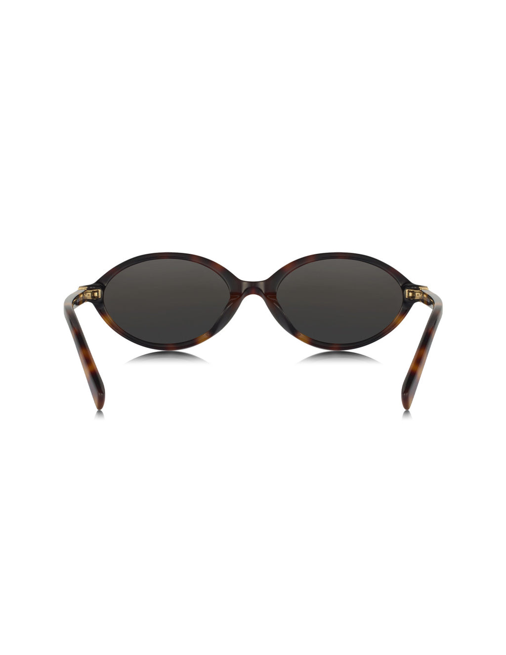 Miu Miu Oval Shape Black Carey