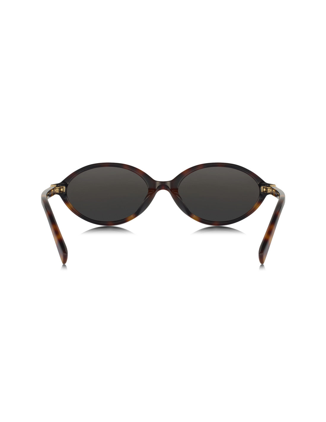 Miu Miu Oval Shape Black Carey
