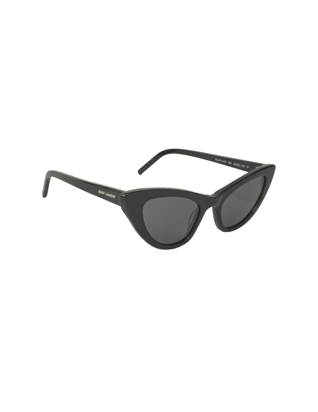 Saint Laurent Lily Eye Cat Negro